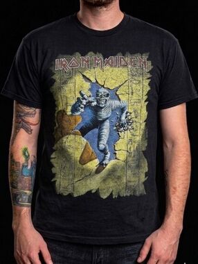 Vintage 2008 Iron Maiden Somewhere Back In Time Tour T-Shirt